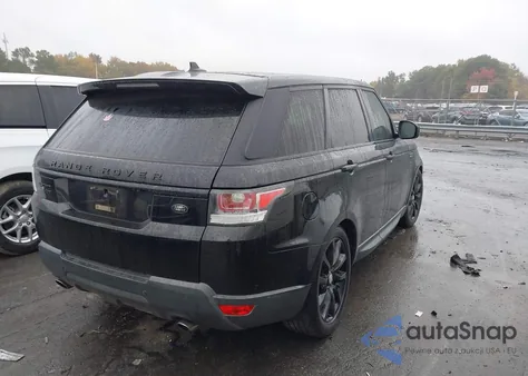 2016 Land Rover Range Rover Sport 3.0L V6 Supercharged Hse из США, поврежденный, VIN SALWR2PF8GA120521